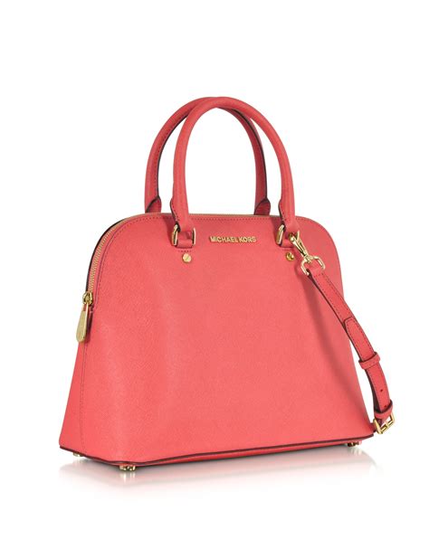 Michael Kors Cindy Large Dome Satchel 